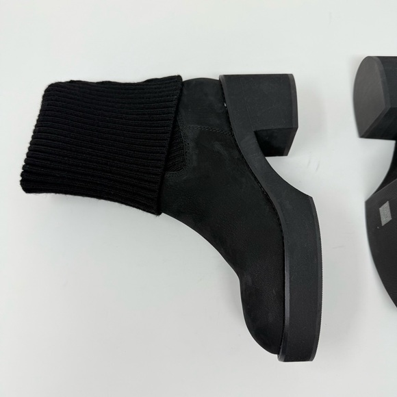 New Eileen Fisher Jala Tumbled Nubuck Platform Boot Sz US 7.5 - Picture 8 of 11